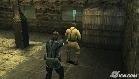 Guard alerting in Metal Gear Solid