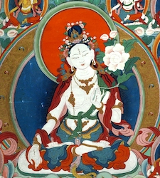 White Tara image from wikipedia: https://commons.wikimedia.org/wiki/File:Mongolia_White_Tara.jpg