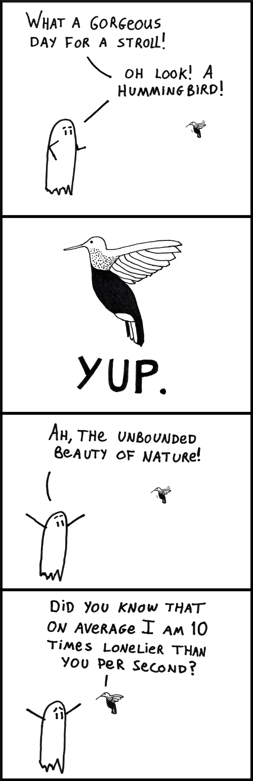 comic for 2010/10/08 - Hummingbird