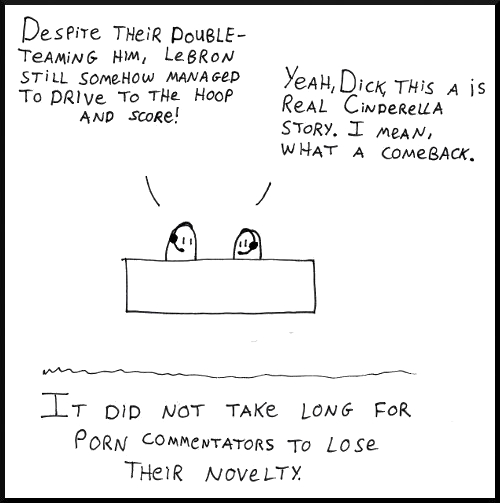 comic for 2010/09/22 - Porn Commentators