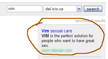 Vim Sexual Ad - 'VIM is the perfect solution for people who want to have great sex.'