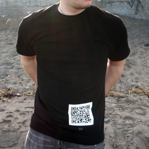 XKCD QR code shirt